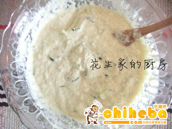 小清新黄瓜豆渣煎饼的做法 步骤5